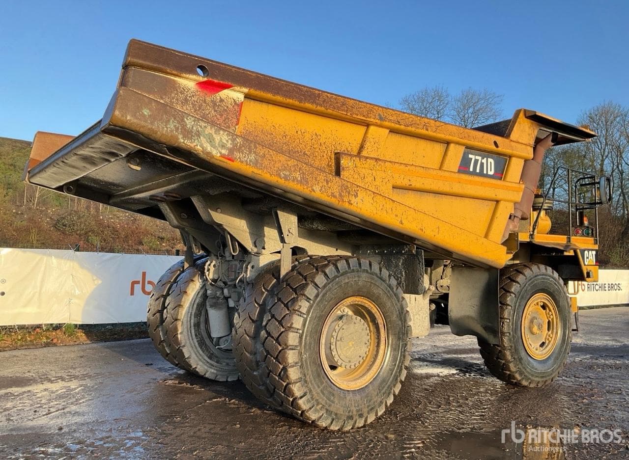Caterpillar 771D Rigid Dump Truck miniatuur 2