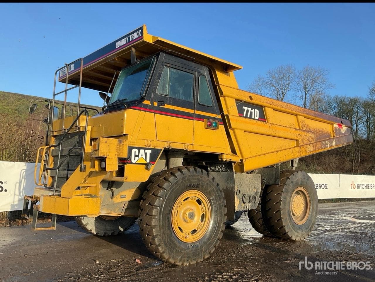Caterpillar 771D Rigid Dump Truck miniatuur 9