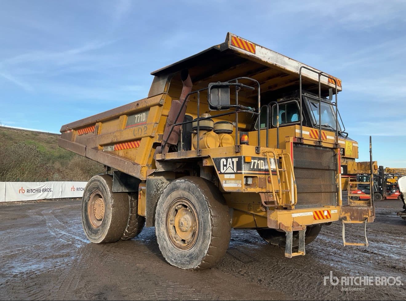Caterpillar 771D Off-Highway Truck miniatuur 2