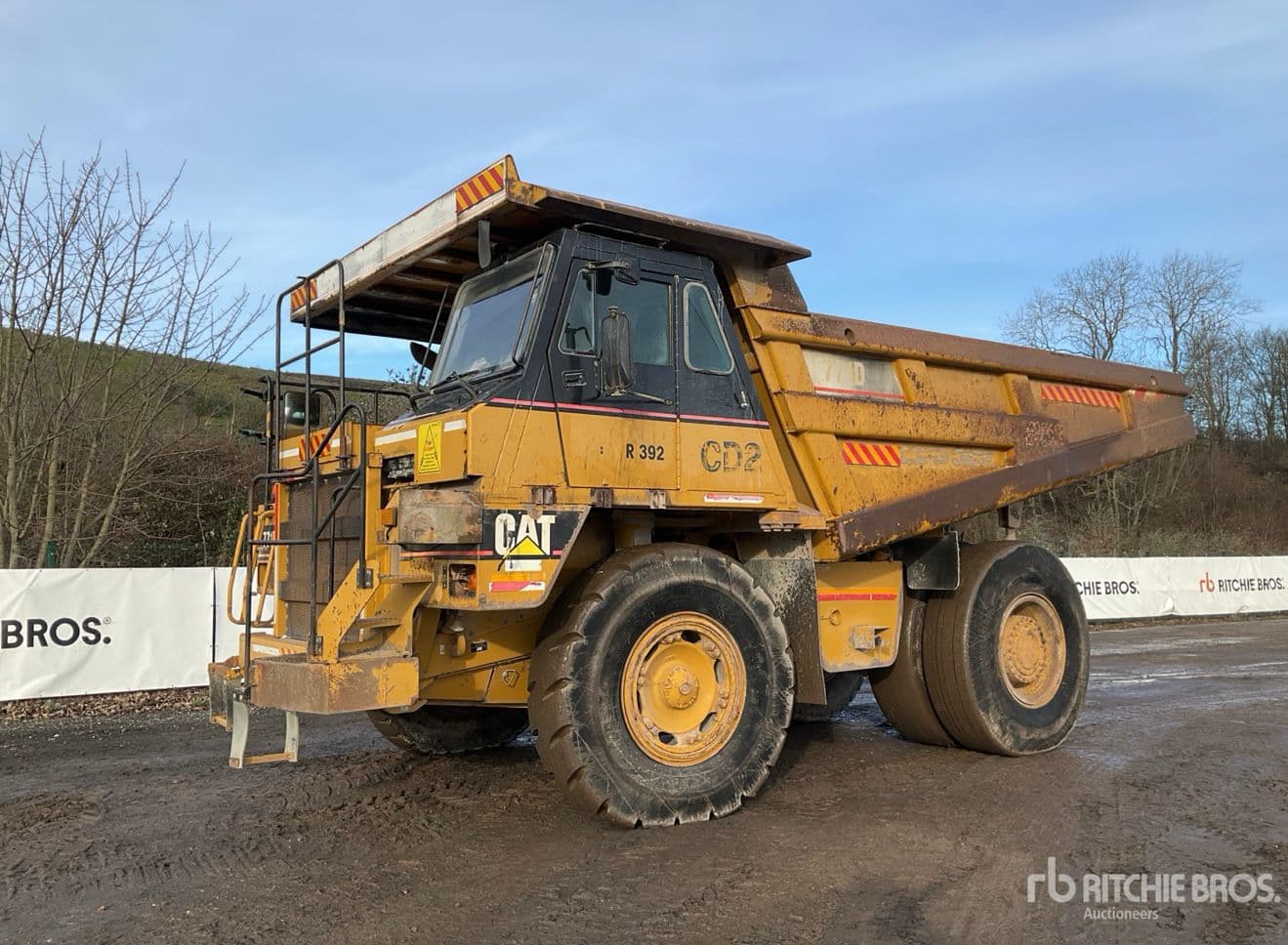 Caterpillar 771D Off-Highway Truck miniatuur 4